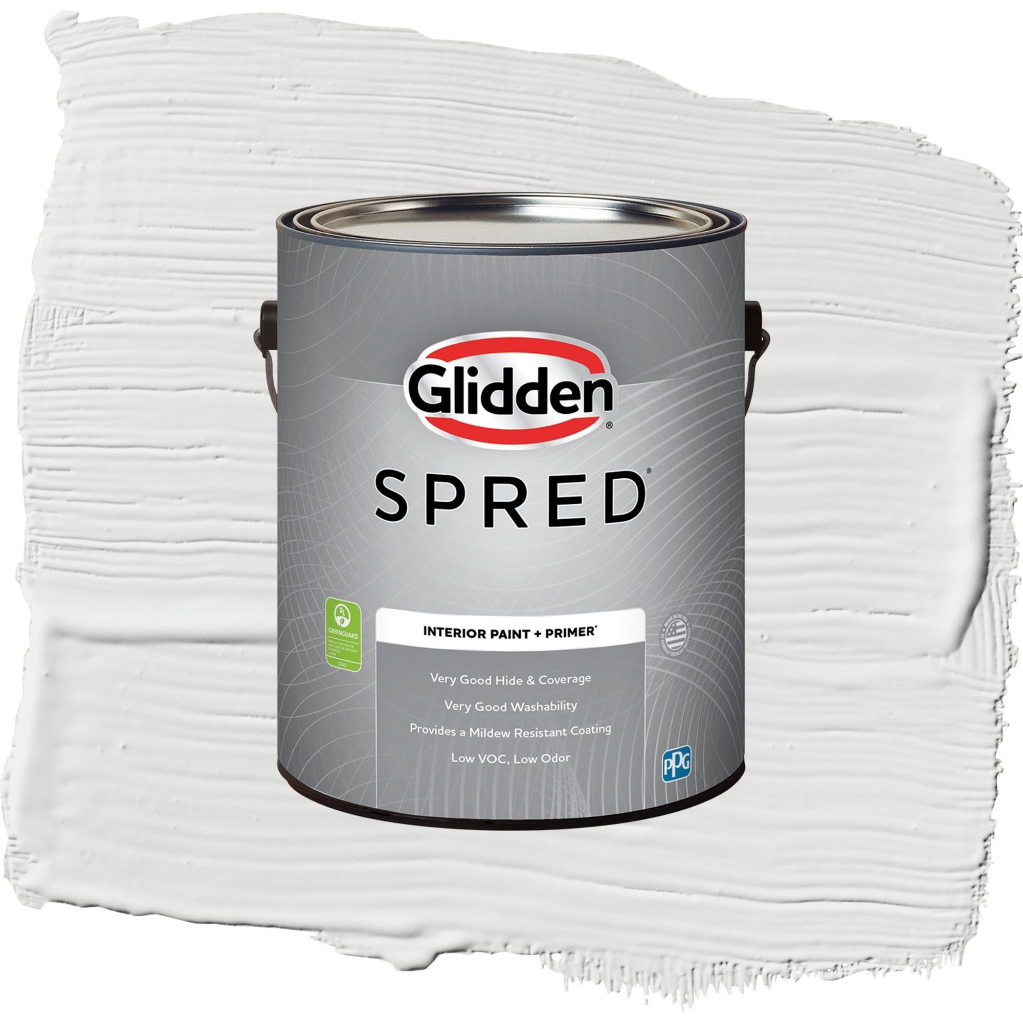 Glidden Spred Aria Eggshell Interior Paint and Primer, 1 Gallon