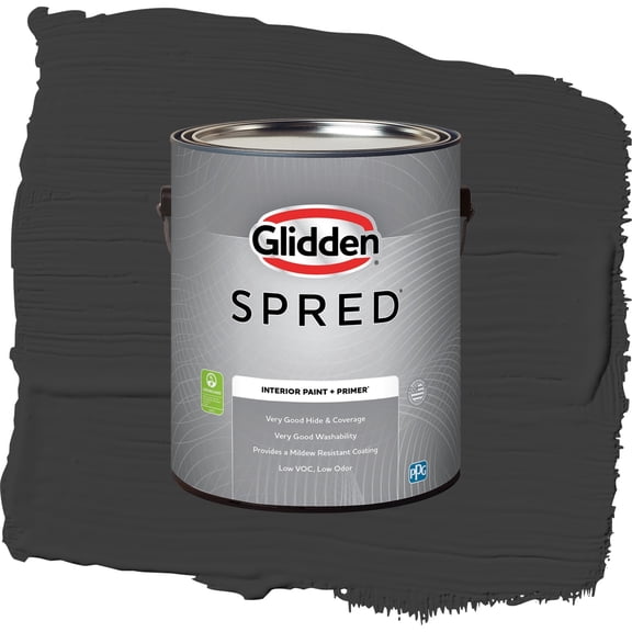 Glidden Spred Starless Sky Eggshell Interior Paint and Primer, 1 Gallon