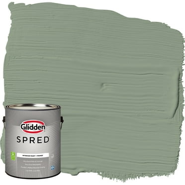 Glidden Spred Grab-N-Go Interior Wall Paint, Farm Fresh / Green, Flat, 1 Gallon