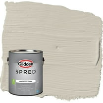 Glidden Spred Grab-N-Go Storm's Coming / Gray Flat Interior Paint with Primer, 1 Gallon