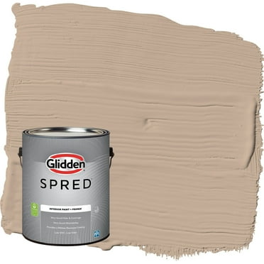 Glidden Spred Grab-N-Go Transcend / Tan, Semi-Gloss Interior Paint with Primer, 1 Gallon