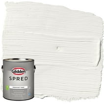 Glidden Spred Grab-N-Go Interior Wall Paint White, Flat, 1 Gallon