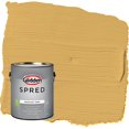 thumbnail image 1 of Glidden Spred Butterscotch Bliss / Yellow, Flat Interior Paint with Primer, 1 Gallon, 1 of 11