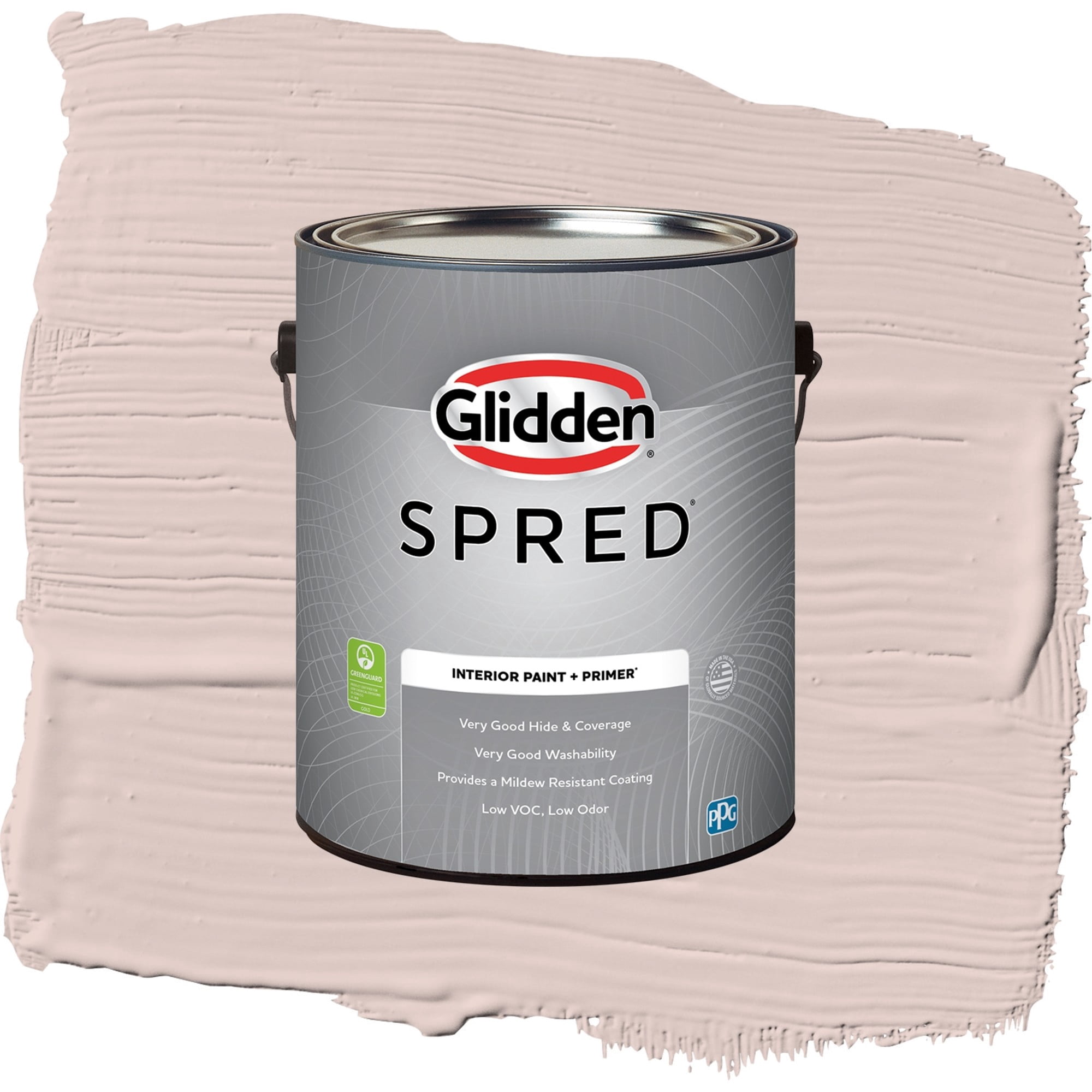 Glidden Spred Kangaroo Paw Semi Gloss Interior Paint and Primer, 1 Gallon