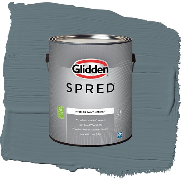 Glidden Spred Night Rendezvous Interior Semi Gloss Paint & Primer 1 Gallon