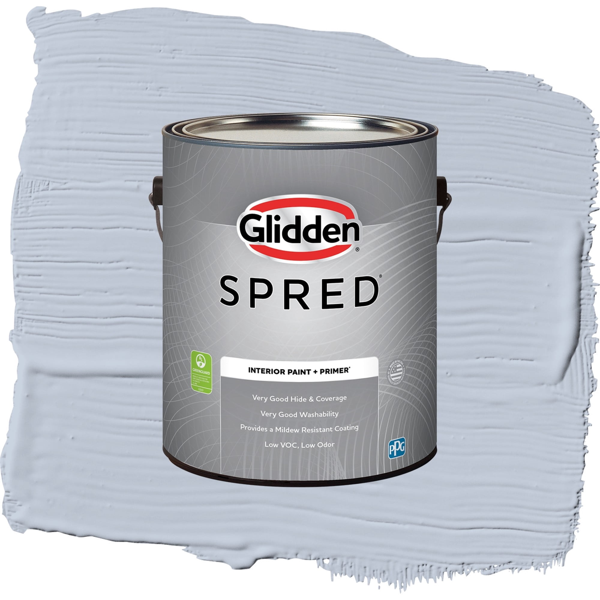 Glidden Spred Northern Exposure Flat Interior Paint and Primer, 1 Gallon