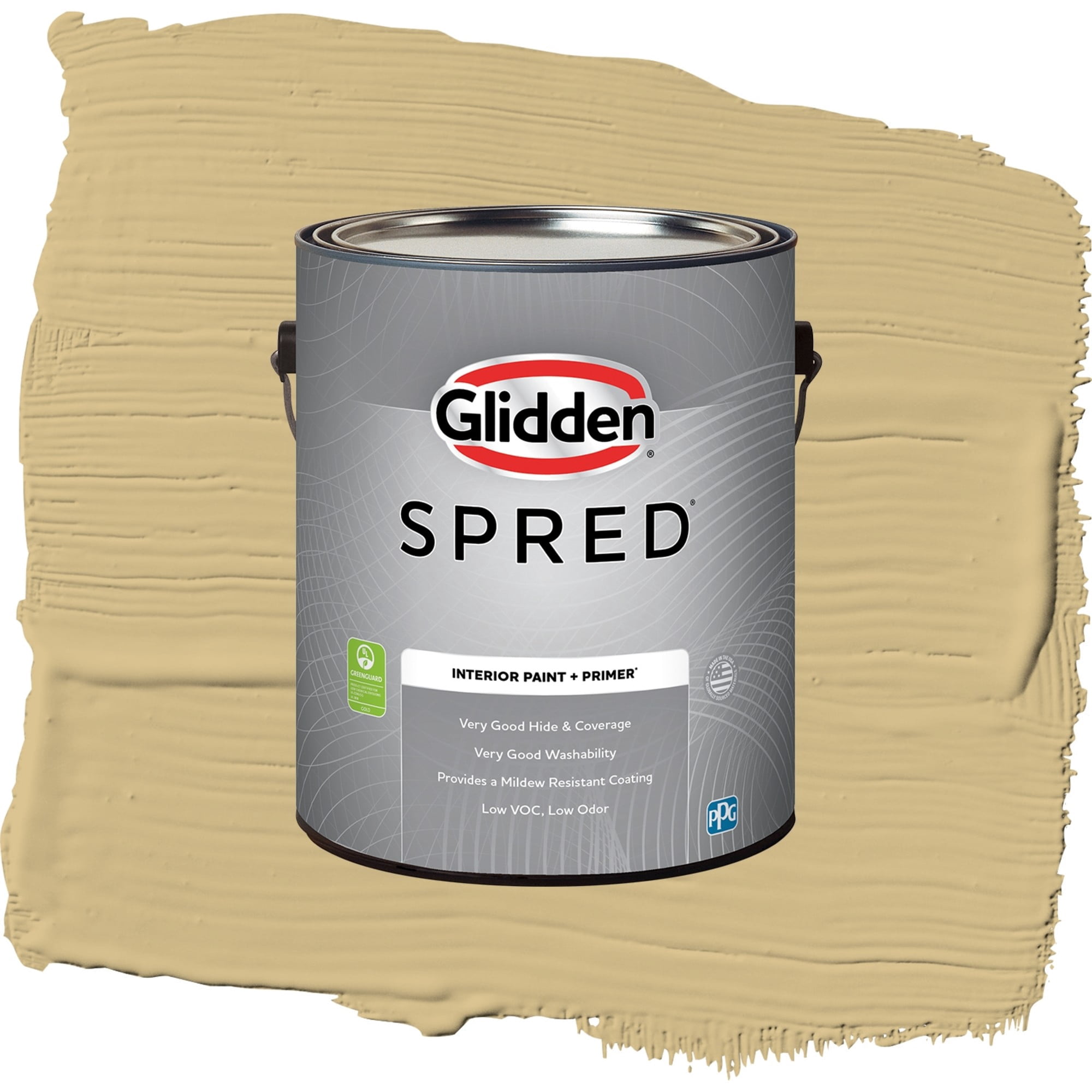 Glidden Spred Appalachian Trail Eggshell Interior Paint and Primer, 1 Gallon