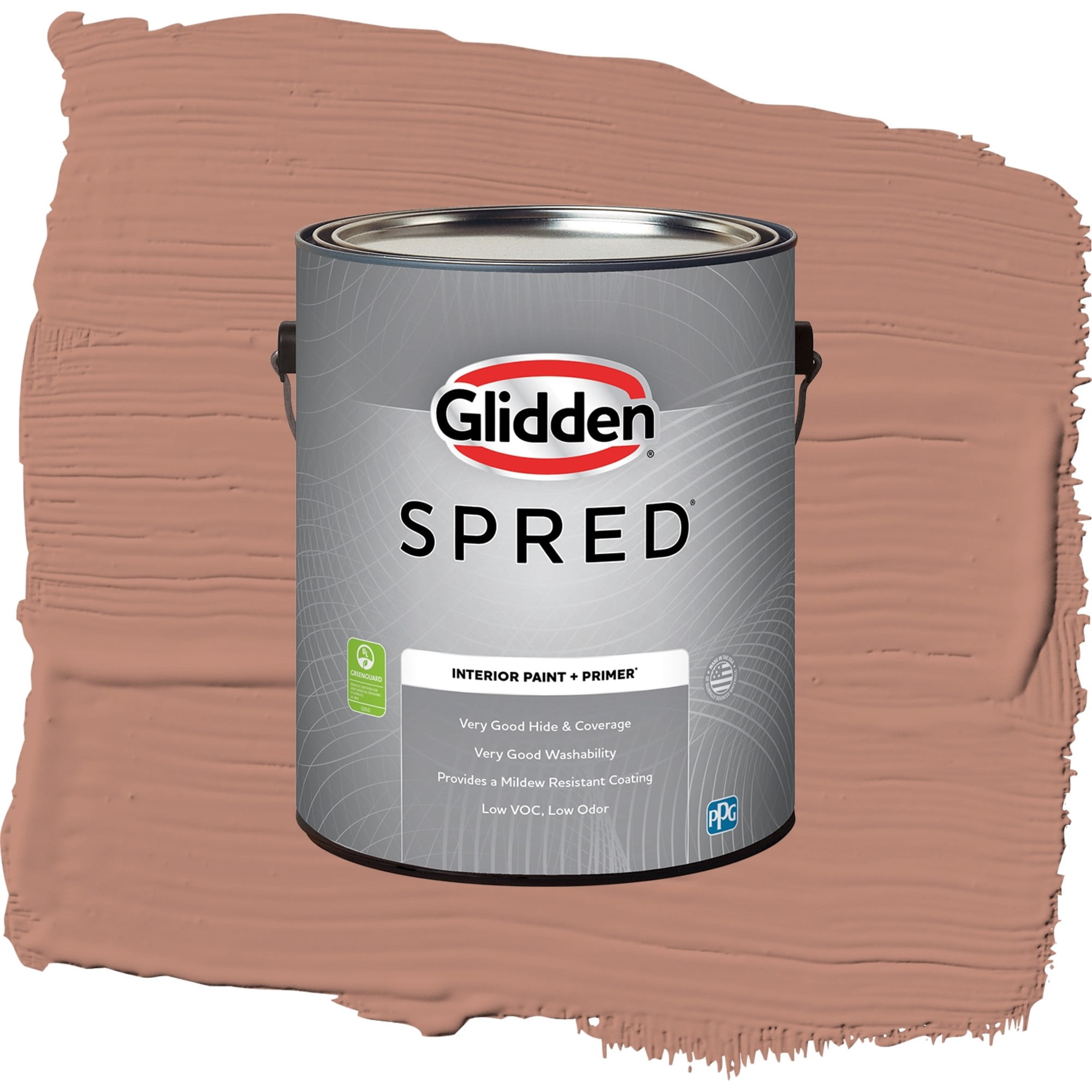 Glidden Spred Big Cypress Interior Eggshell Paint & Primer 1 Gallon