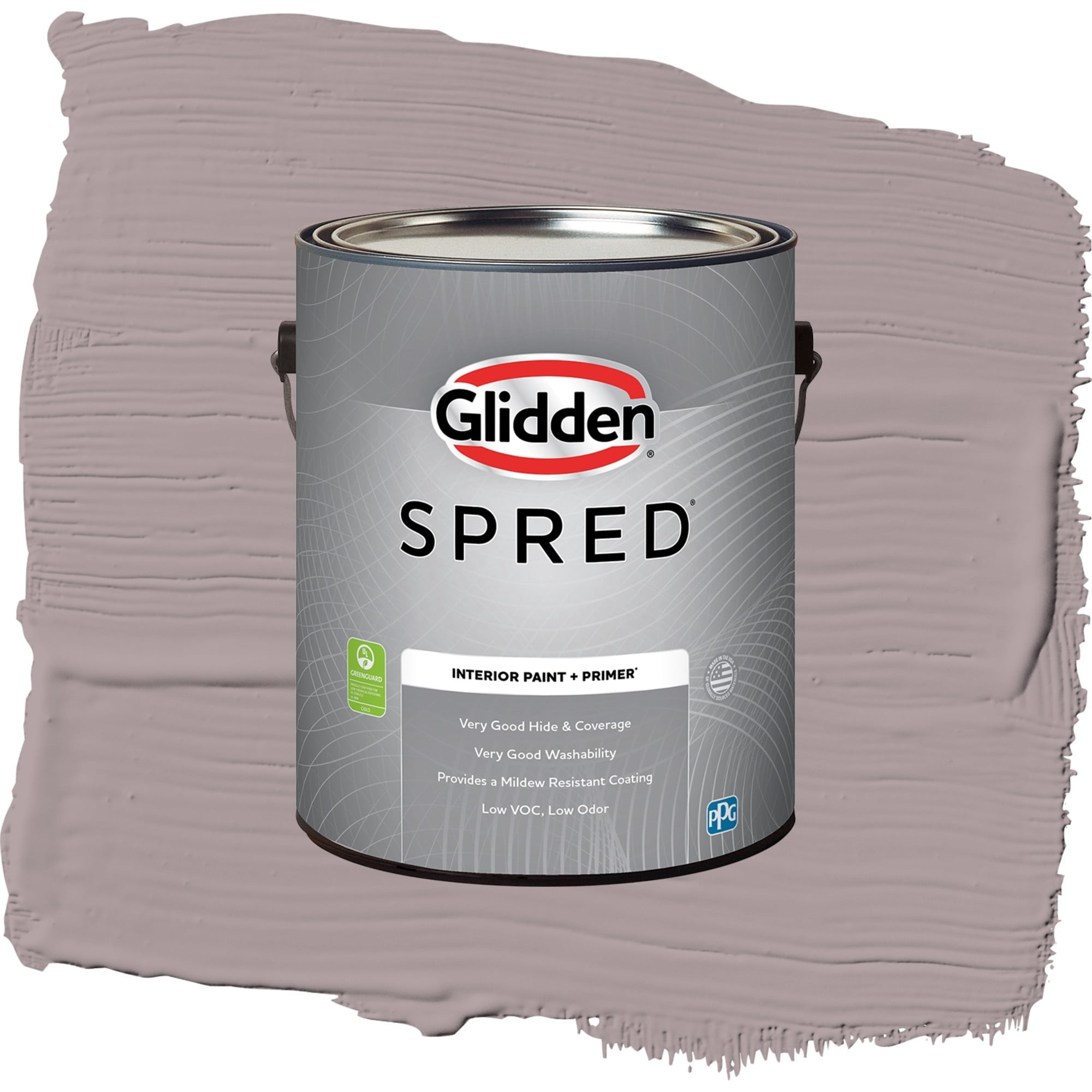 Glidden Spred Coffee Custard Eggshell Interior Paint and Primer, 1 Gallon