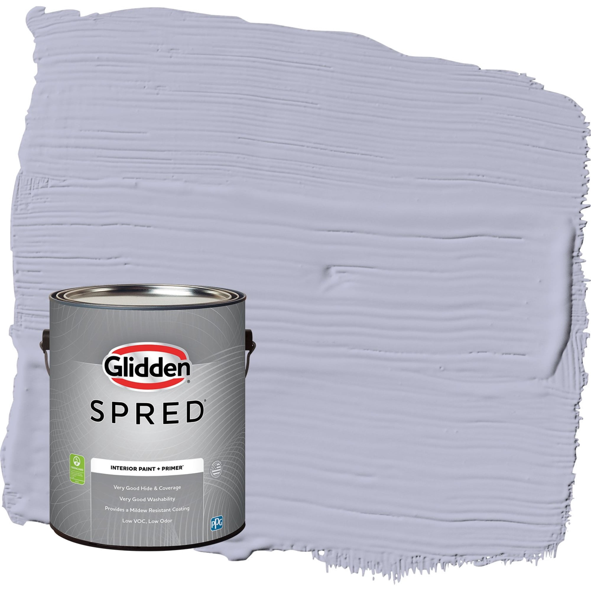 Glidden Spred Cosmic / Purple, Eggshell Interior Paint with Primer, 1 Gallon