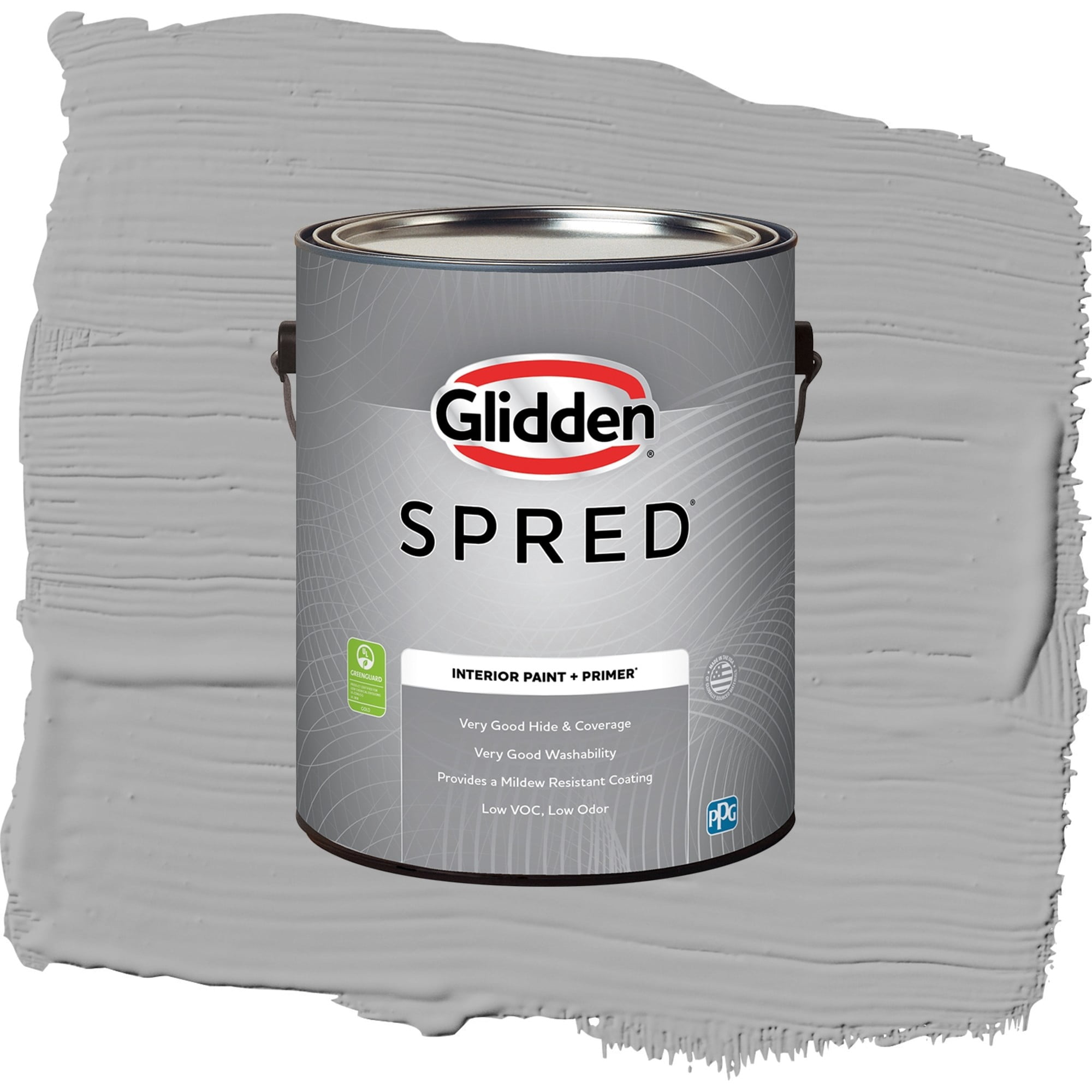 Glidden Spred Flagstone Flat Interior Paint and Primer, 1 Gallon