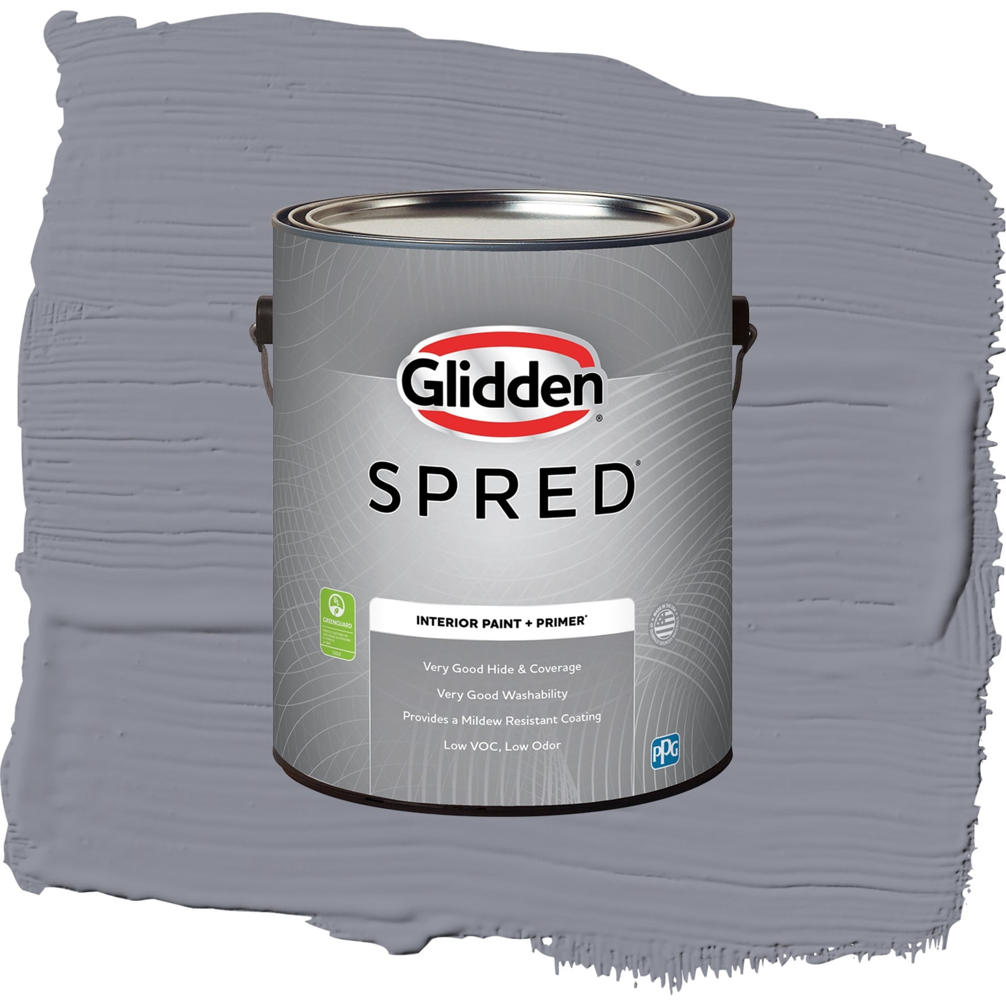 Glidden Spred Flannel Pajamas Flat Interior Paint and Primer, 1 Gallon