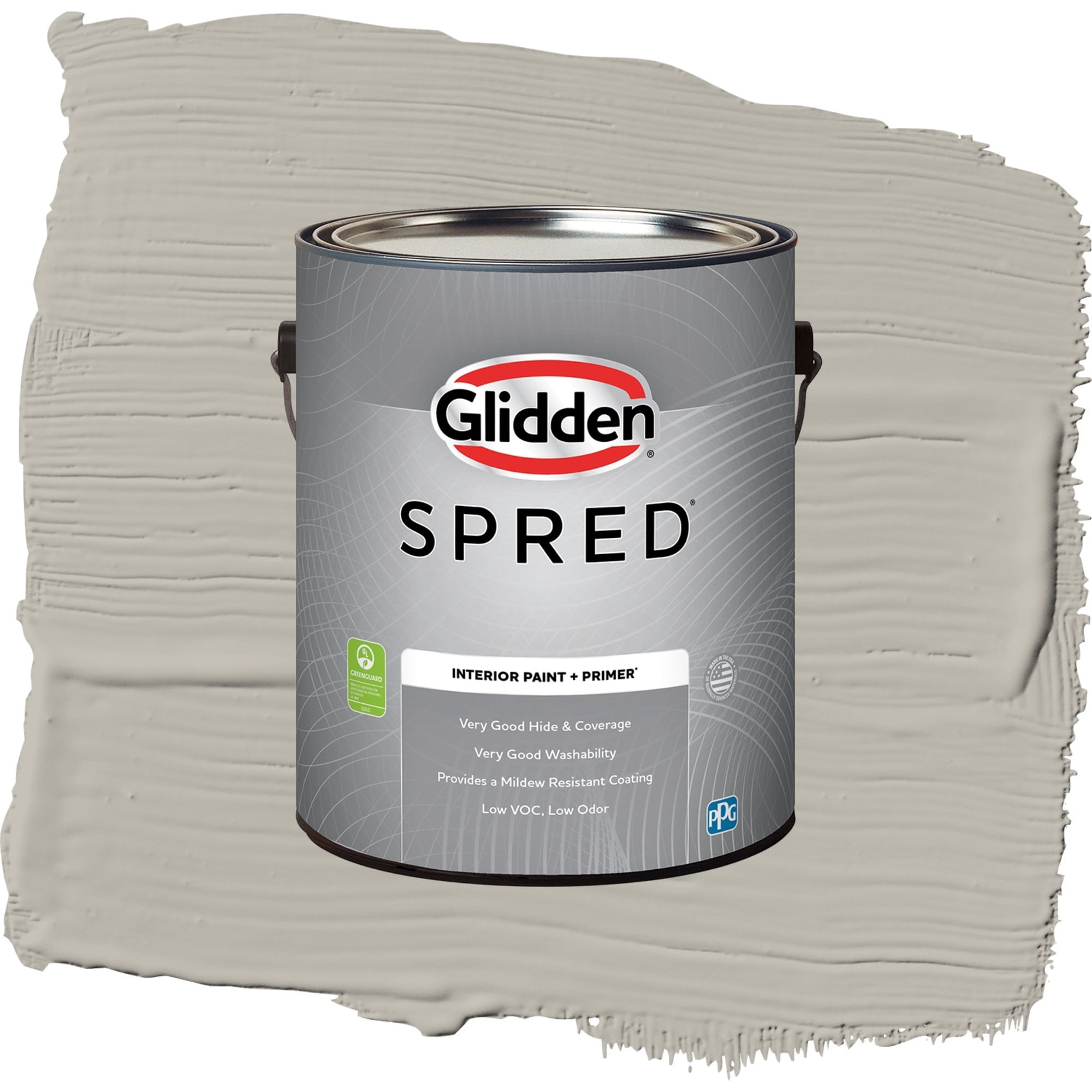 Glidden Spred Ghost Writer Semi Gloss Interior Paint and Primer, 1 Gallon
