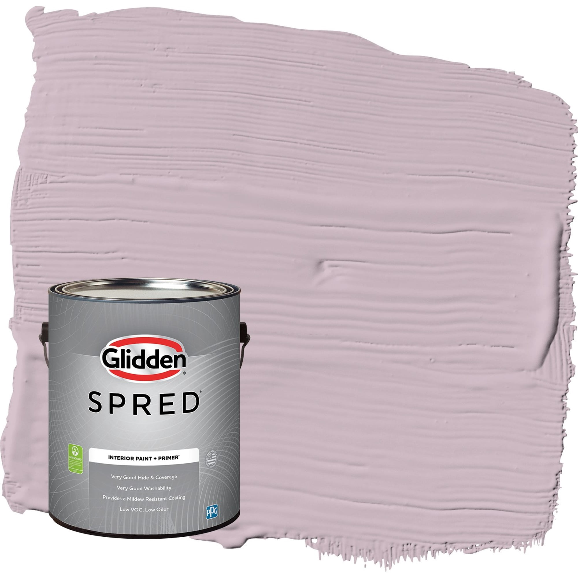 Glidden Spred High Society / Purple, Eggshell Interior Paint with Primer, 1 Gallon