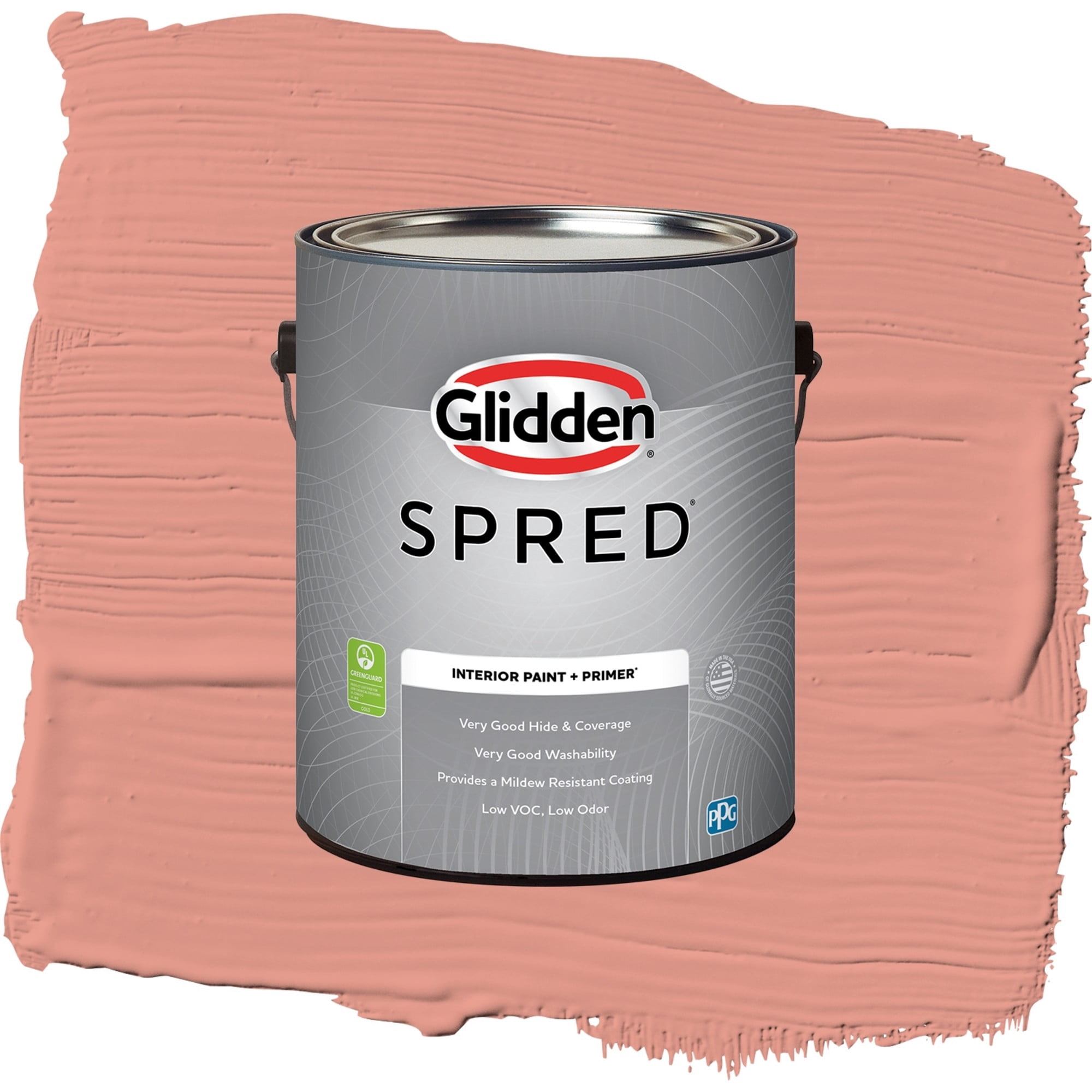 Glidden Spred Holland Tile Flat Interior Paint and Primer, 1 Gallon