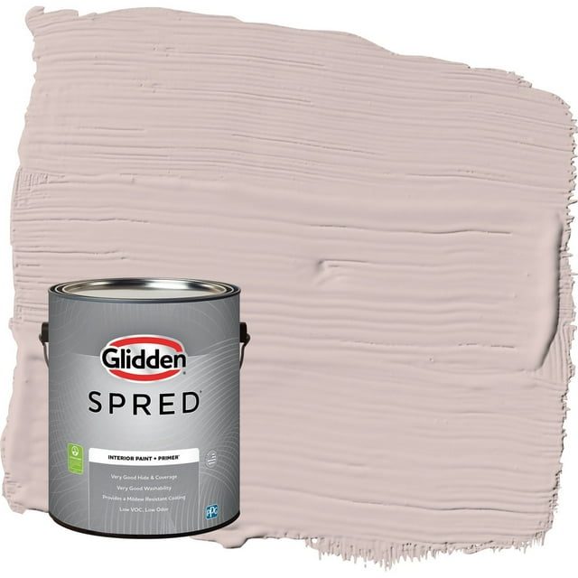 Glidden Spred Just Gorgeous / Pink Semi-Gloss Interior Paint with Primer, 1 Gallon
