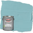 thumbnail image 1 of Glidden Spred Kingston Aqua / Blue Flat Interior Paint with Primer, 1 Gallon, 1 of 11