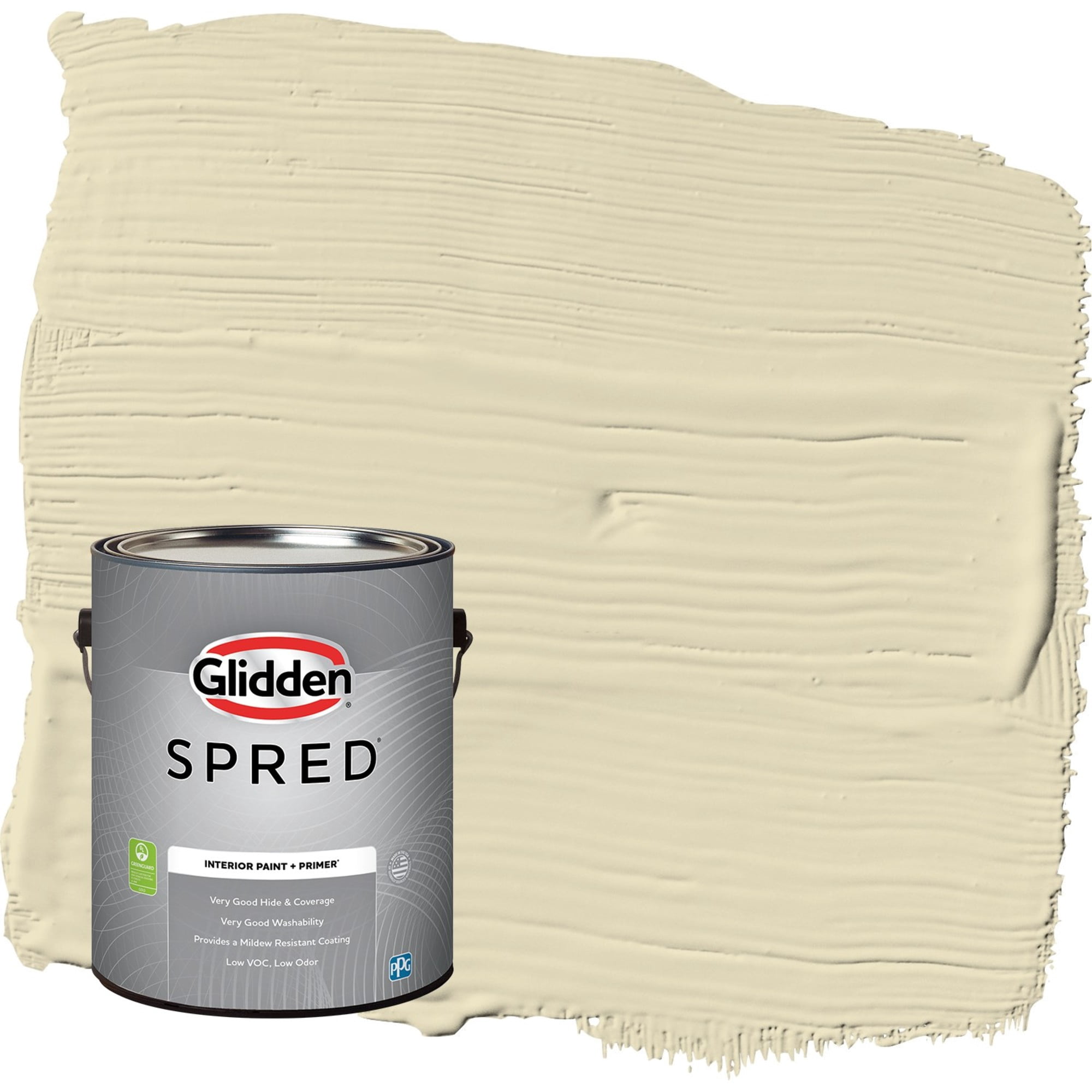 Glidden Spred Namaste / Green, Semi-Gloss Interior Paint with Primer, 1 Gallon