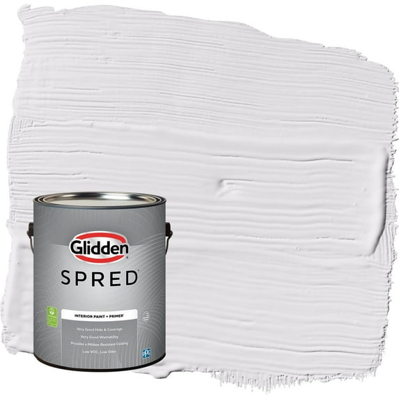 Glidden Spred Orchid Blossom / Purple Flat Interior Paint with Primer, 1 Gallon