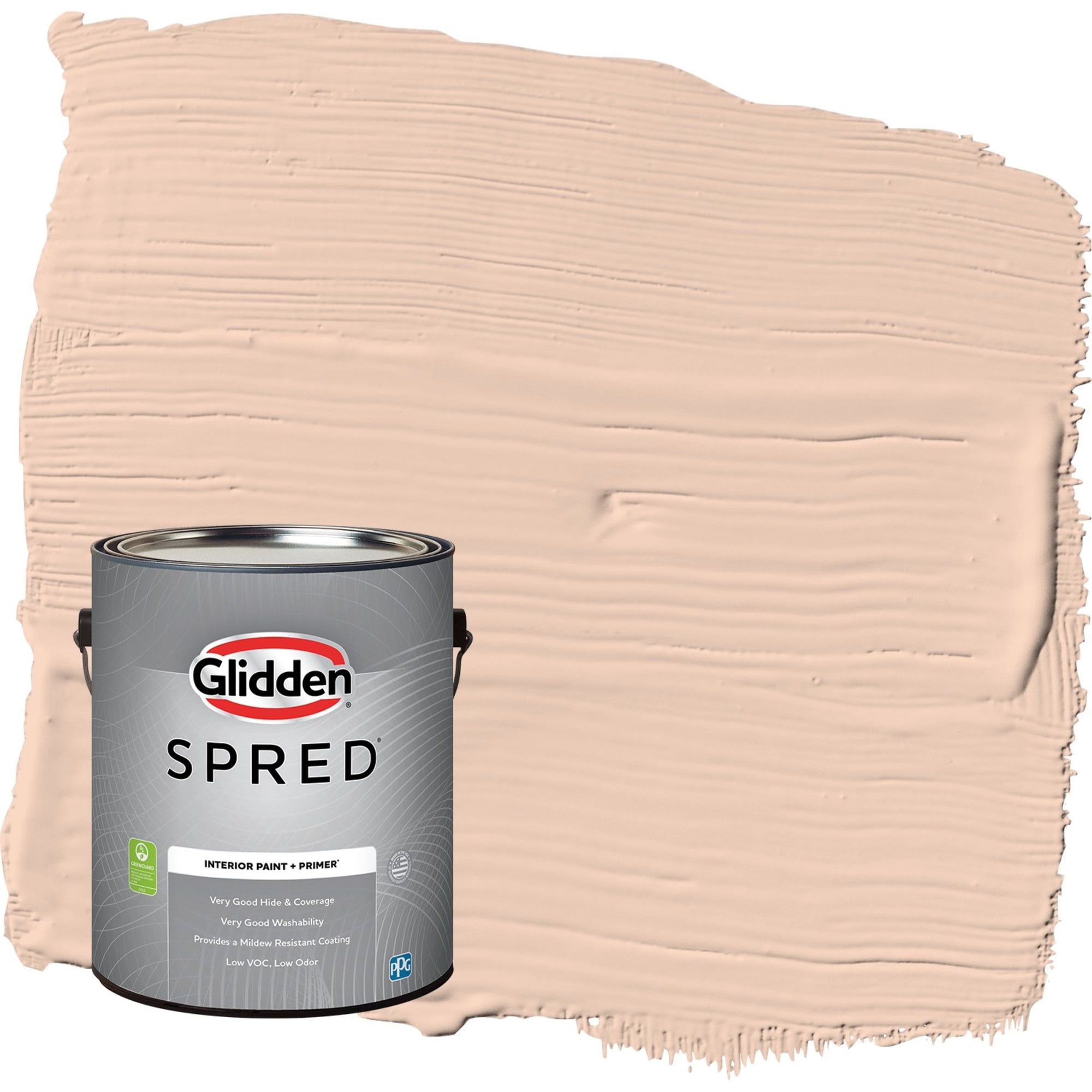 Glidden Spred Scotchtone / Orange, Eggshell Interior Paint with Primer, 1 Gallon