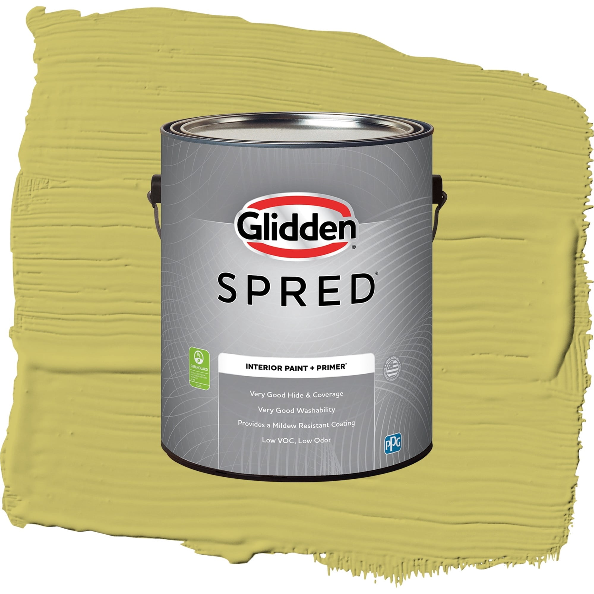 Glidden Spred Secret Safari Flat Interior Paint and Primer, 1 Gallon