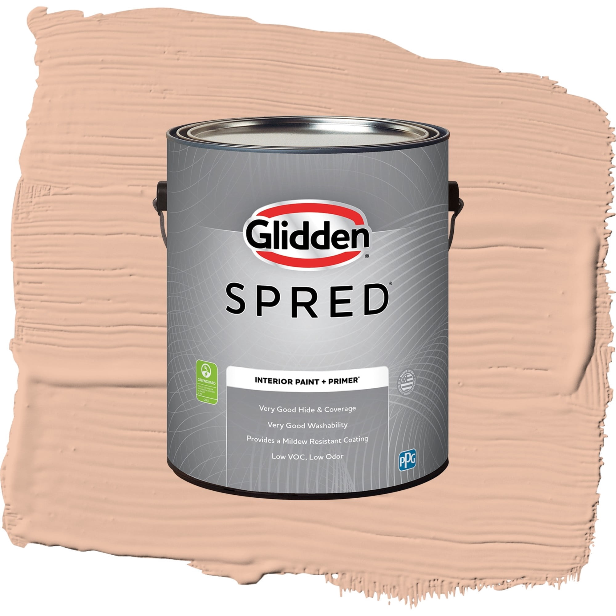 Glidden Spred Starfish Eggshell Interior Paint and Primer, 1 Gallon