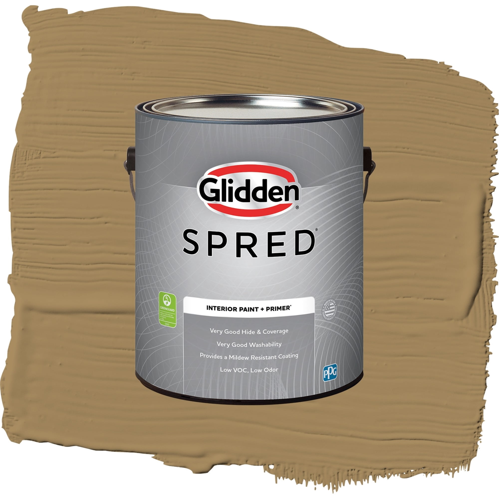 Glidden Spred Timber Beam Semi Gloss Interior Paint and Primer, 1 Gallon