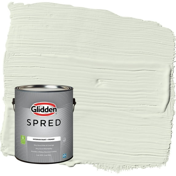 Glidden Spred Touch of Lime / Green Eggshell Interior Paint with Primer, 1 Gallon