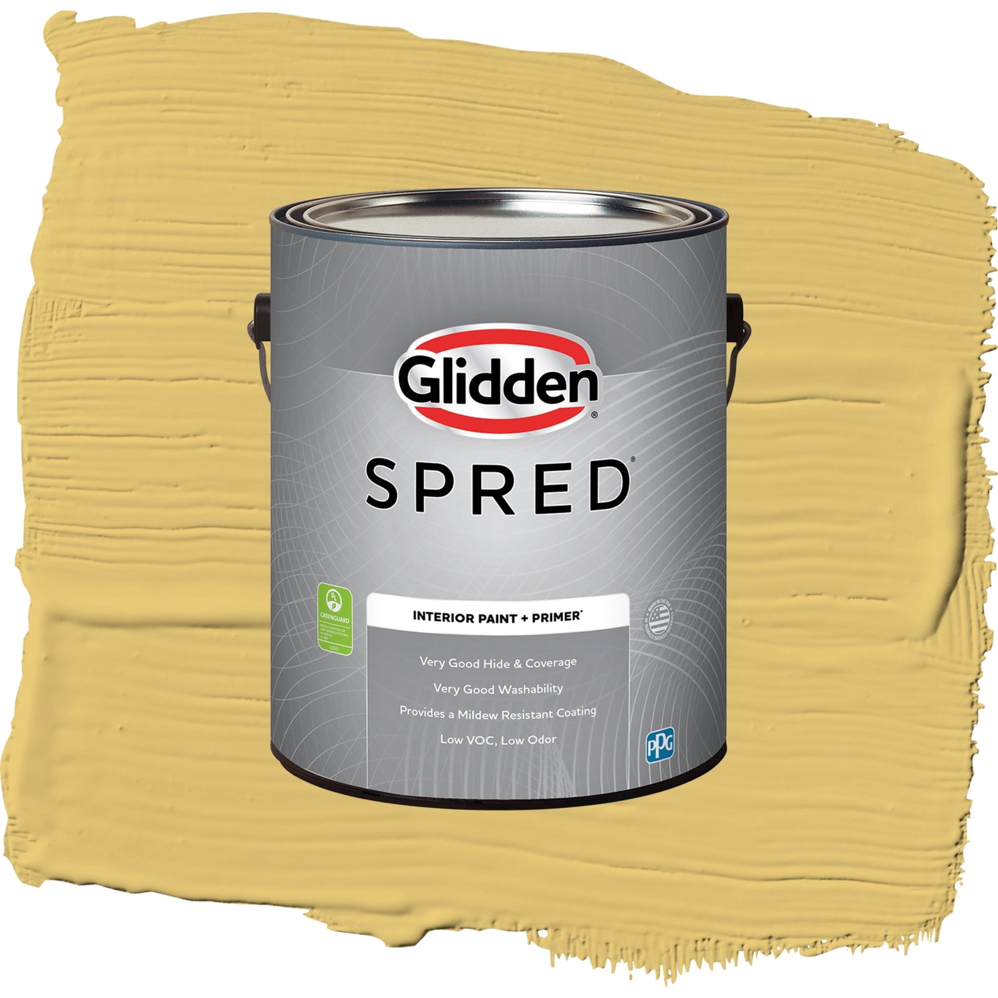 Glidden Spred Tropical Siesta Interior Semi Gloss Paint & Primer 1 Gallon