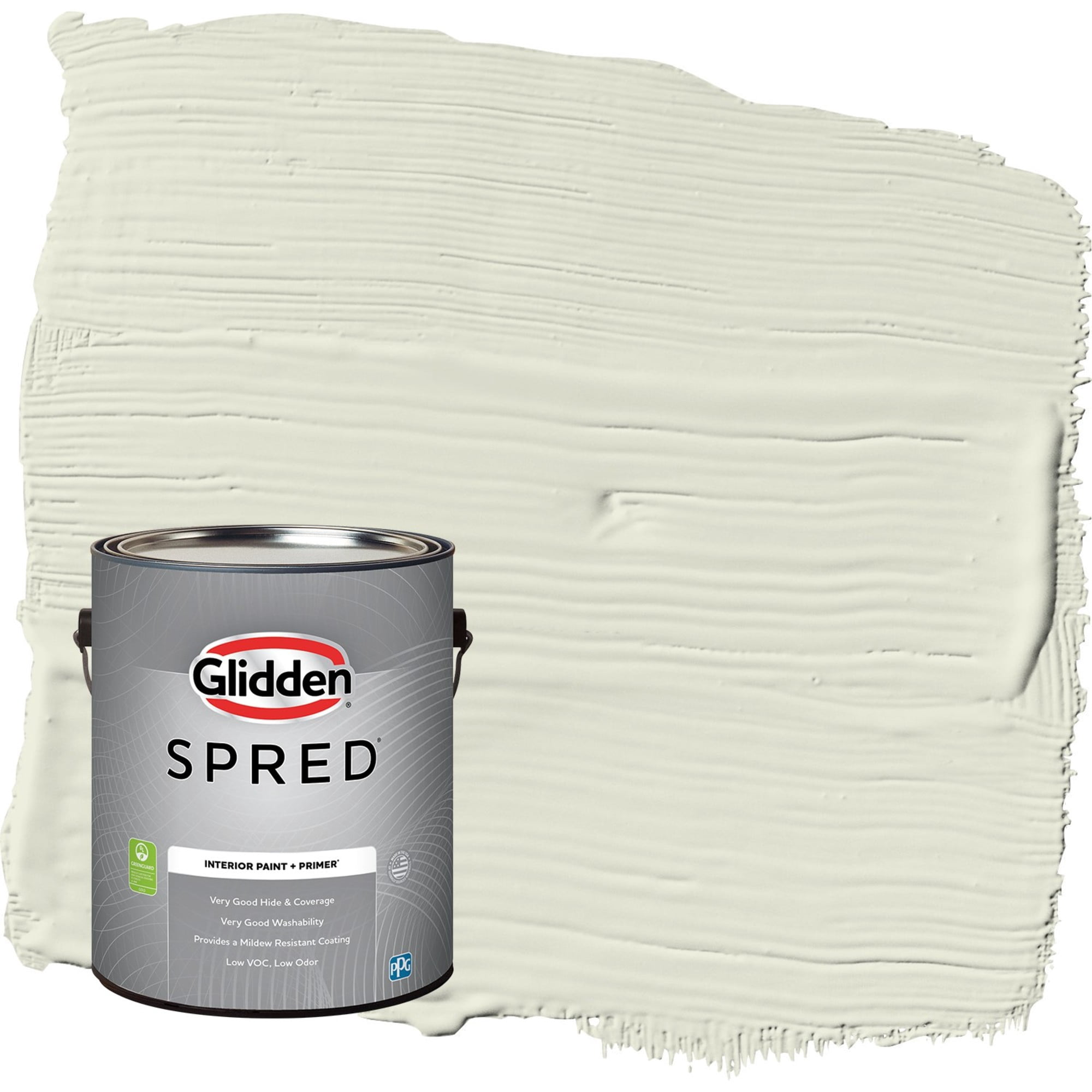 Glidden Spred Wild Wheat / Green, Eggshell Interior Paint with Primer, 1 Gallon