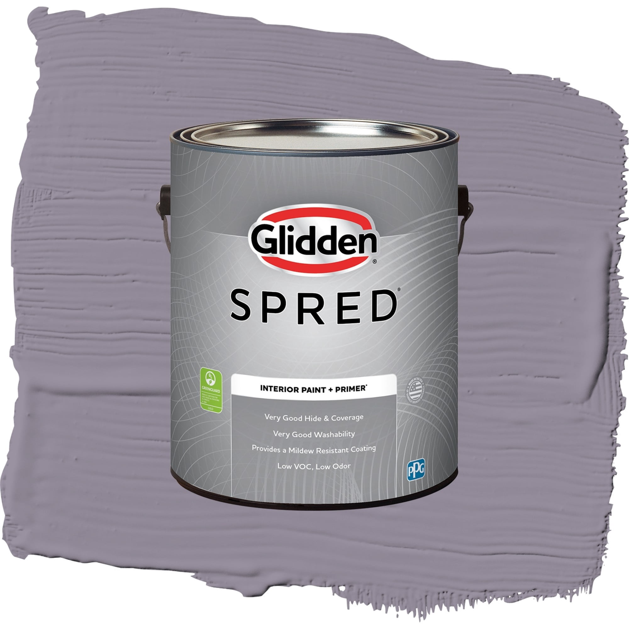 Glidden Spred Tin Lizzie Eggshell Interior Paint and Primer, 1 Gallon