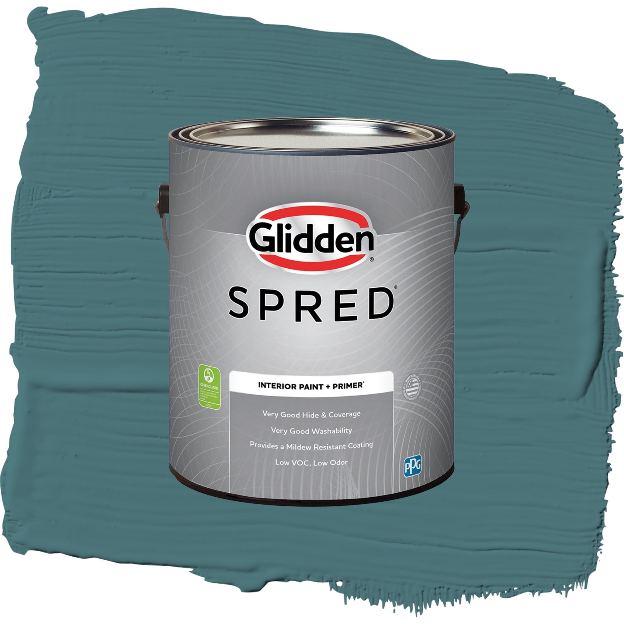 Glidden Spred Vining Ivy Eggshell Interior Paint and Primer, 1 Gallon