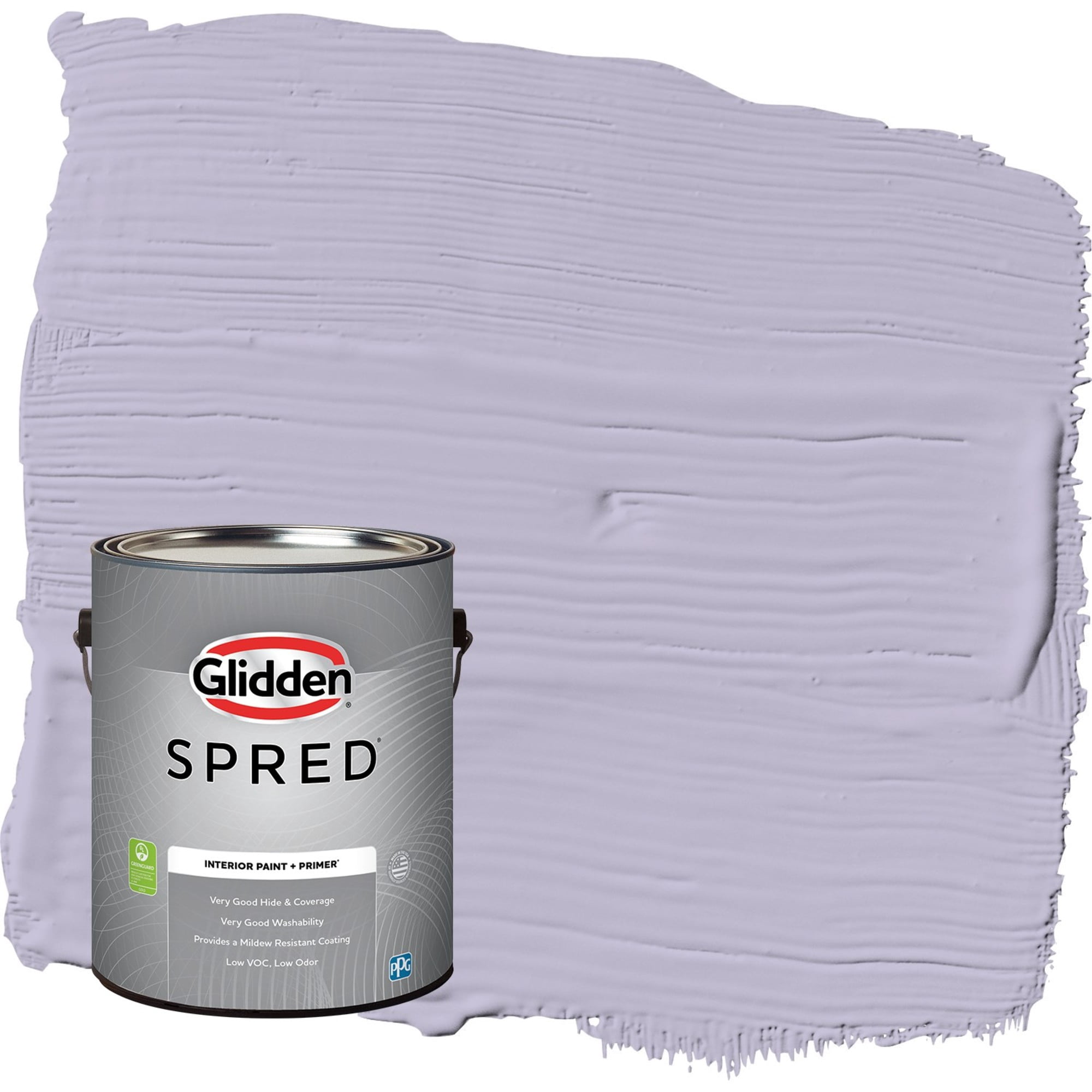 Glidden Spred Wild Lilac / Purple, Semi-Gloss Interior Paint with Primer, 1 Gallon