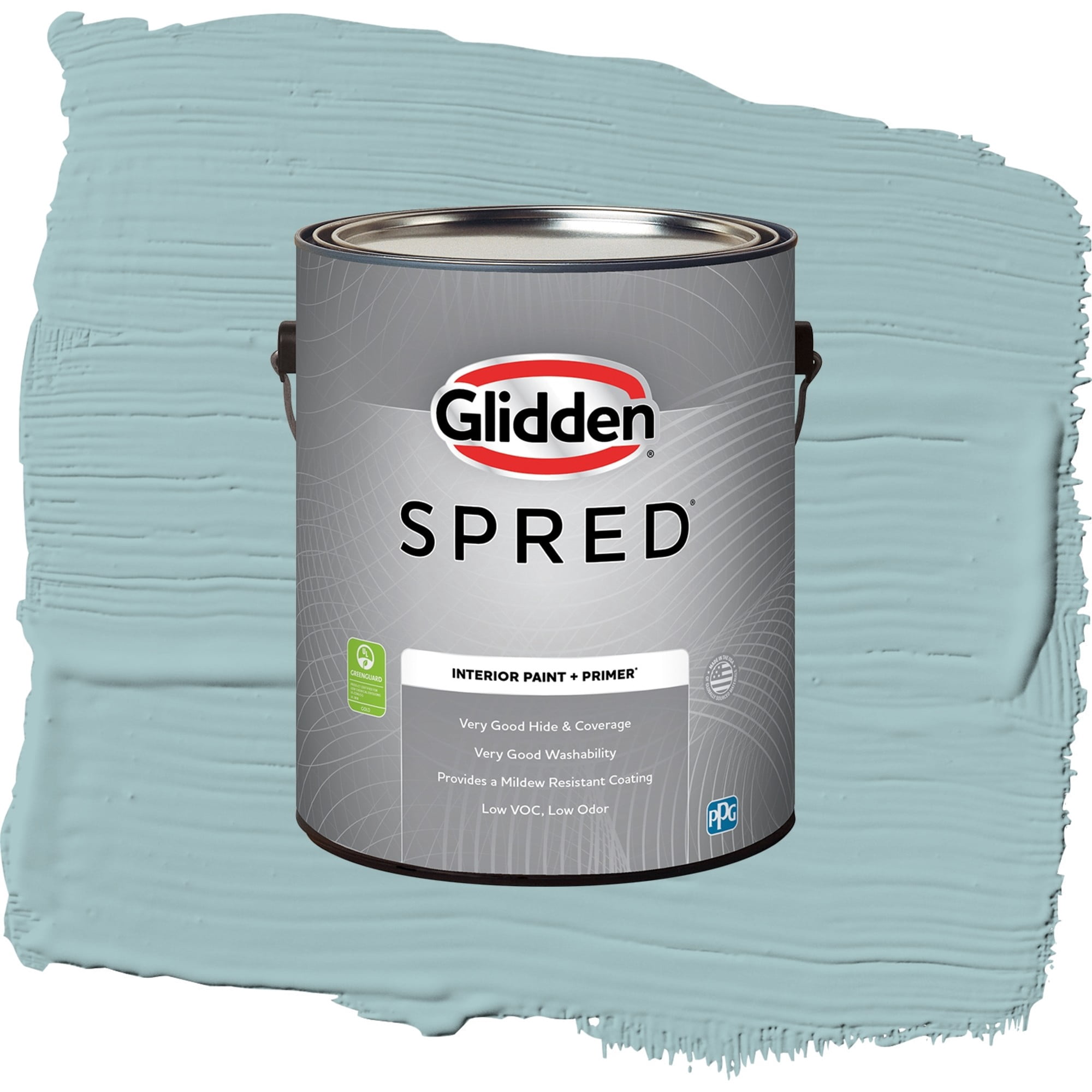 Glidden Spred Lazy River Eggshell Interior Paint and Primer, 1 Gallon