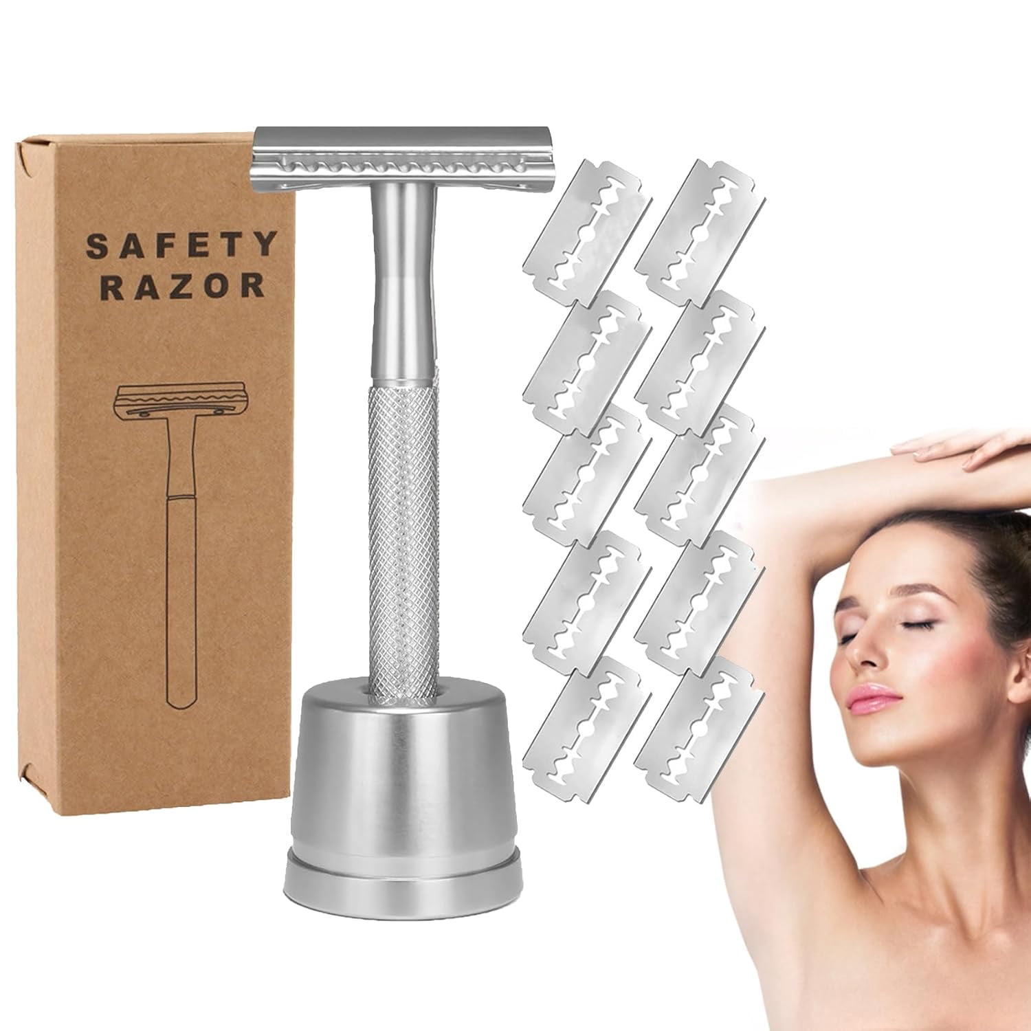 Glide 2.0 Razor - Safety Edge Razor, Double Edge Safety Razor, Silky ...