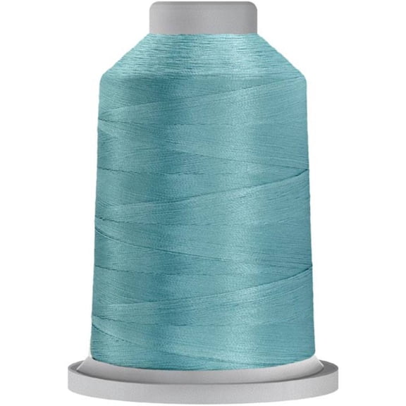 Glide Thread Trilobal Polyester No. 40-1000m Spool - 32975 Light Turquoise