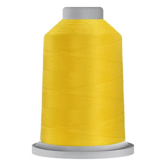 Glide 40wt Polyester Thread 5,500 yd King Spool Bright Yellow