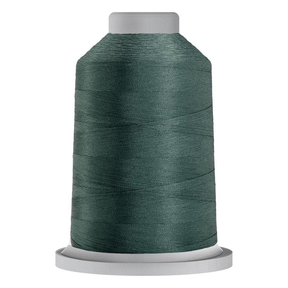 Glide Thread – 40wt Trilobal Polyester, 5000 Meter Spool For Sewing, Quilting & Embroidery, Color: Lava Y