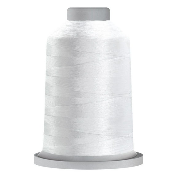 Glide 40wt Polyester Thread 5,500 yd King Spool Super White