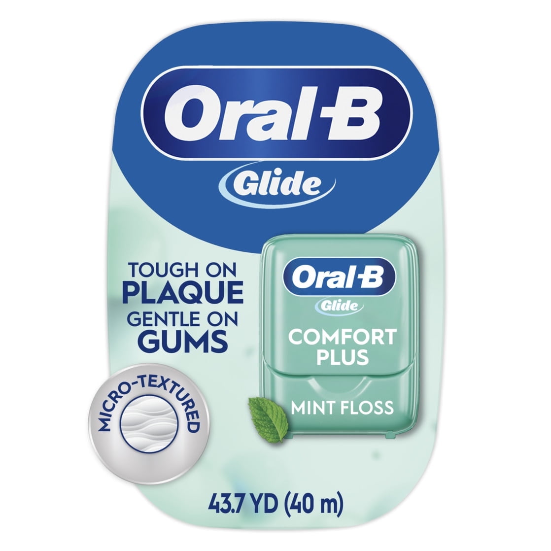 Glide Comfort Plus Floss Mint 43.70 Yards (Pack of 6)