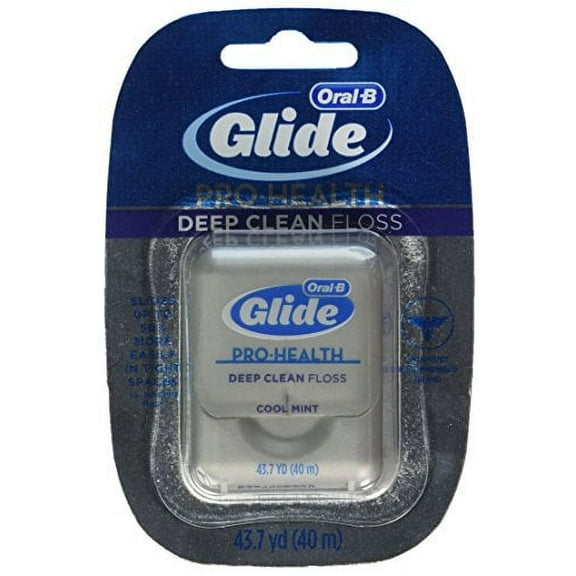 Glide Deep Cln Mint Floss Size 40m Glide Cool Mint Deep Clean Floss