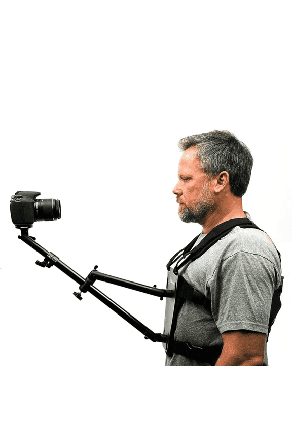 SNC 100 Adjustable Camera Vest, Men's, Black, 1