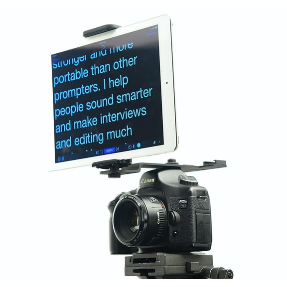 Glide Gear TMP 10 Teleprompter Tablet / Smartphone Hot Shoe Mount Holder