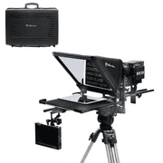 Glide Gear TMP 1000 Professional Video Camera Tablet Teleprompter, Black, 1