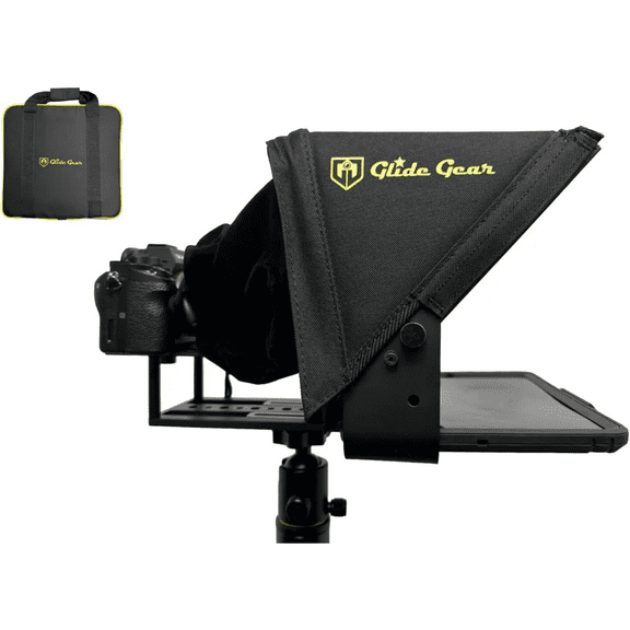 Glide Gear TMP100 Adjustable Teleprompter Beam Splitter 70/30 Glass, 10" x 8"