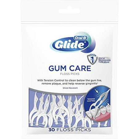 Glide Pro-Health Advanced Floss Picks 30 Ea (Pack of 3)
