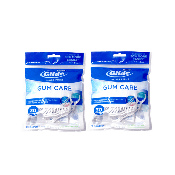 Glide Pro-Health Advanced Floss Picks 30 Ea,30 Count (Pack of 2)
