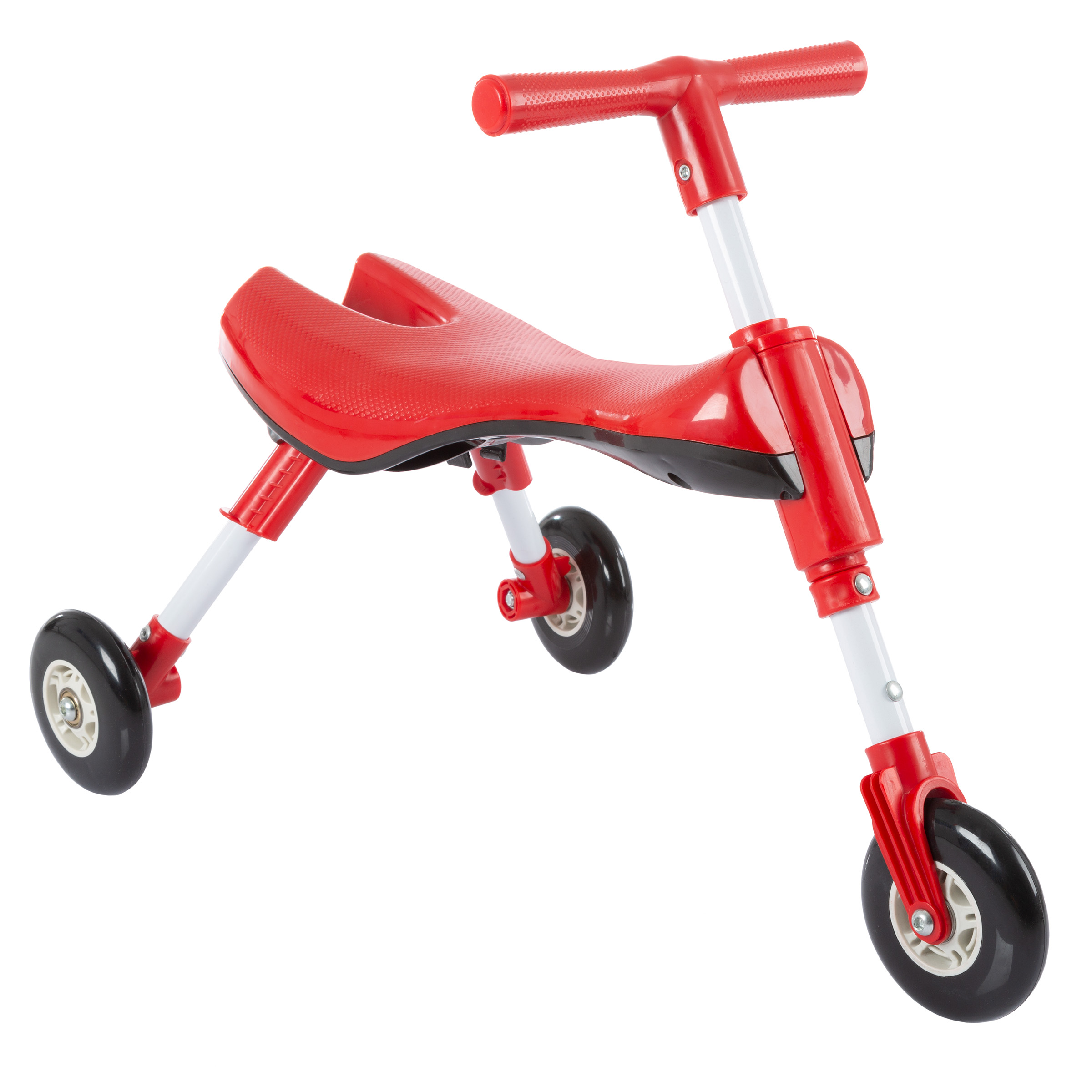 Glide Tricycle- Trike Ride On Toy with No Assembly, Foldable Design, Indoor Outdoor Wheels for Toddlers Learning to Walk, Balance by Lil’ Rider - image 1 of 7