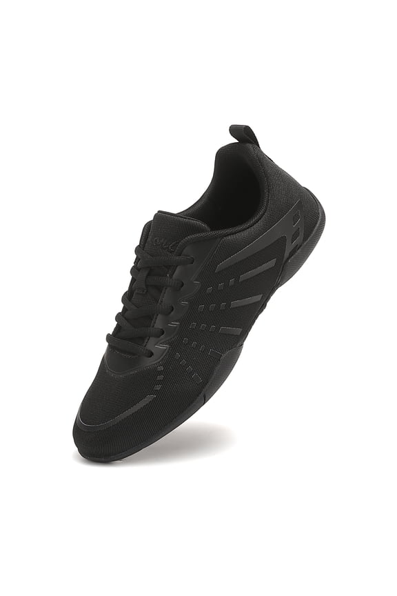 Black Cheer Shoes Girls Dance Sneakers Women Training Competition Tumbling Athletic Mesh style breathable Women 8
