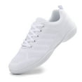 thumbnail image 1 of GlideMoves White Cheer Shoes Girls Dance Sneakers Women Training Competition Tumbling Athletic Mesh style breathable 2323 Big Kid Size 3, 1 of 6